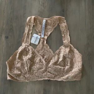 Free people nude bralette XL